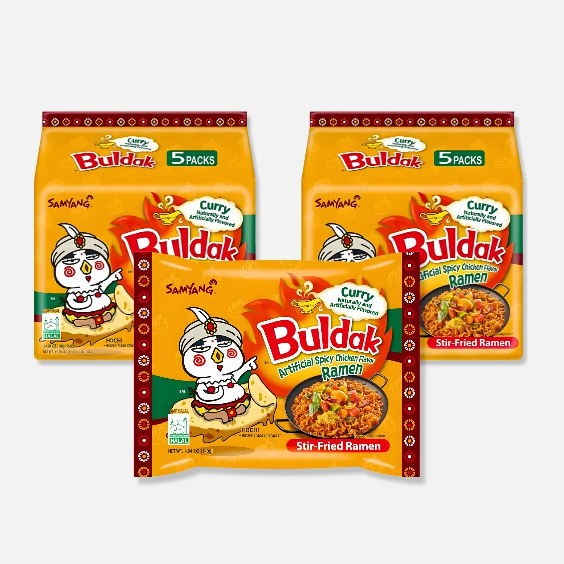 Samyang Buldak Ramen Curry — packaging view 3