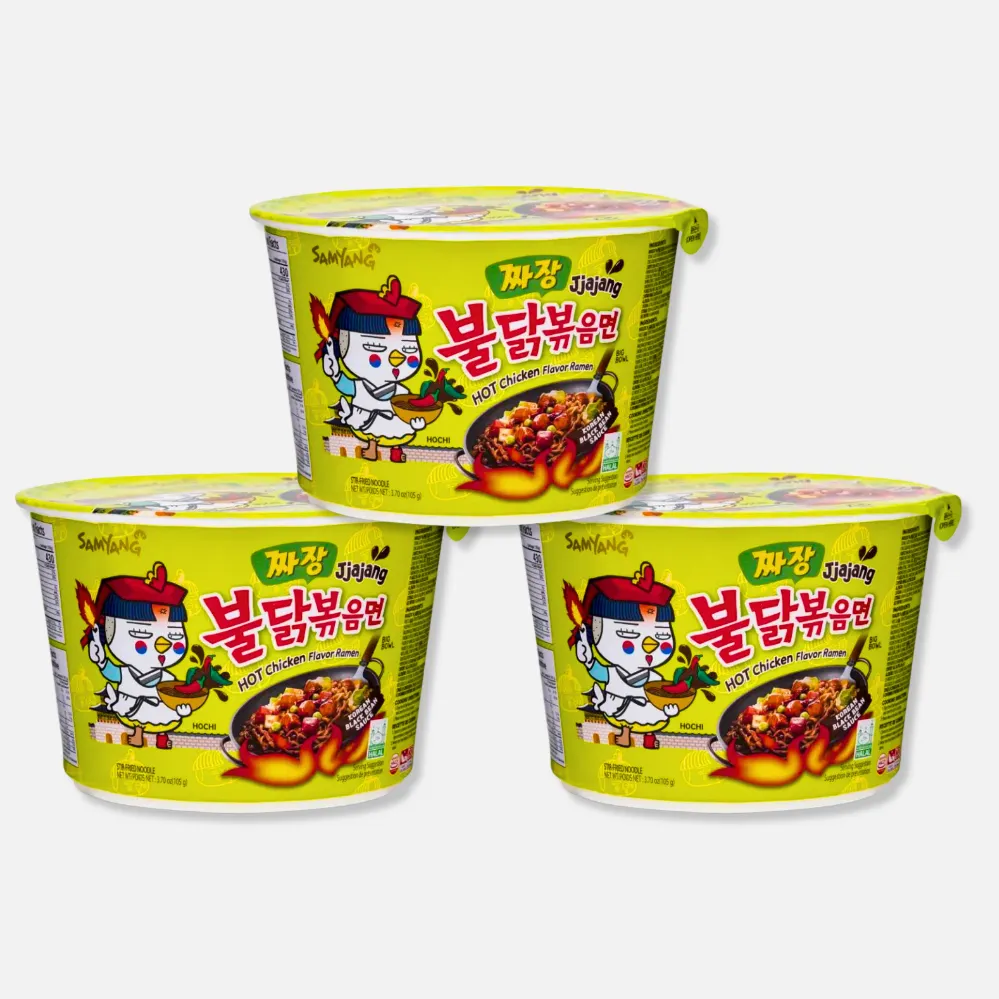 Samyang Buldak Ramen Jjajang Big Bowl — packaging view 3